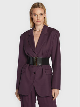 Patrizia Pepe Patrizia Pepe Švarkas 8S0442/A106-M424 Violetinė Oversize