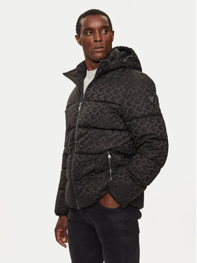 Guess Guess Pehelykabát M4BL42 WG9L2 Fekete Regular Fit