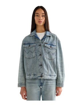 Wrangler Wrangler Kurtka jeansowa 112378131 Niebieski Regular Fit
