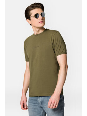 Lancerto Lancerto T-Shirt Steph TS073123000010 Khaki Regular Fit