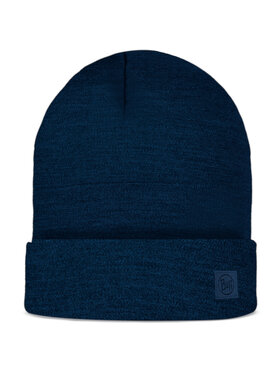 Buff Buff Berretto Merino Heavyweight Beanie Blu scuro