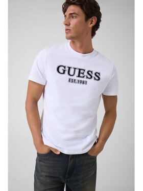 Guess Guess T-Shirt 184973 Biały Classic Fit