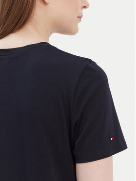 Tommy Hilfiger Tommy Hilfiger Majica 1985 WW0WW37877 Mornarsko modra Regular Fit