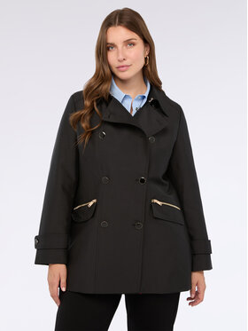 Fiorella Rubino Fiorella Rubino Cappotto invernale 8387T000334N033 Nero A-Line Fit