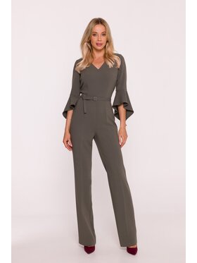 Stylove Stylove Kombinezon S416 Khaki A-Line Fit
