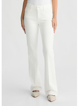 Liu Jo Liu Jo Pantaloni di tessuto UA5082T181610701 Bianco Regular Fit