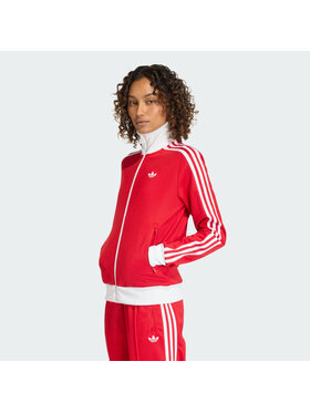 adidas adidas Bluza CLASSIC Czerwony Regular Fit