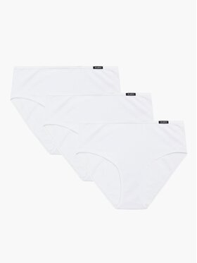 Atlantic Atlantic Figi klasyczne flat elastic classic Biały
