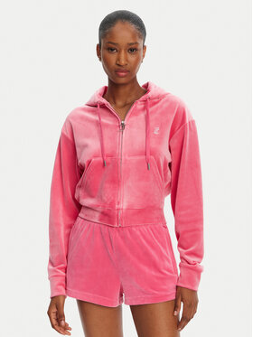 Juicy Couture Juicy Couture Majica dugih rukava Iccle JCWAS125308 Ružičasta Loose Fit