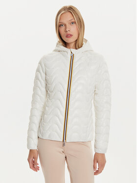 K-Way K-Way Bunda pro přechodné období Lily K5126IW Écru Regular Fit
