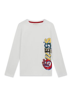 Guess Kids Guess Kids T-Shirt 183038 Bílá Classic Fit