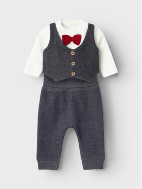 NAME IT NAME IT Σετ κορμάκι και παντελόνι 13223335 Μπλε Regular Fit