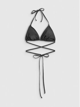 4F 4F Góra od bikini ESSENTIAL Czarny