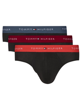 Tommy Hilfiger Tommy Hilfiger Souprava slipů UM0UM03876 Černá