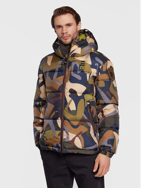 Blauer Blauer Zimní bunda BLUC02304 006395 Khaki Regular Fit
