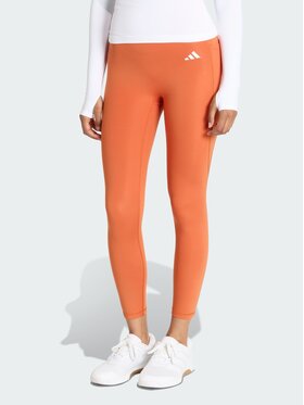 adidas adidas Legginsy 152479 Pomarańczowy Fitted Fit