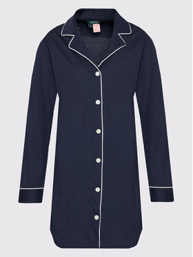 LAUREN RALPH LAUREN Lauren Ralph Lauren Нічна сорочка I811950 Cиній Regular Fit
