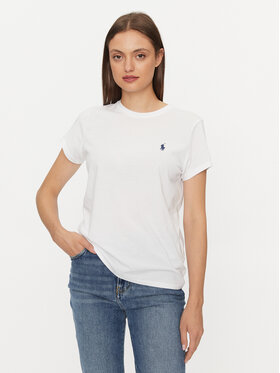 Polo Ralph Lauren Polo Ralph Lauren Marškinėliai 211898698005 Balta Regular Fit