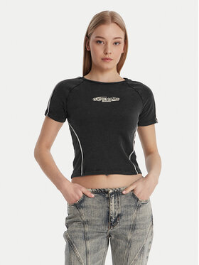 Guess Guess Tricou W6RI39 KCBF1 Gri Regular Fit
