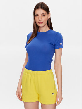 Champion Champion T-Shirt 116062 Blau Slim Fit