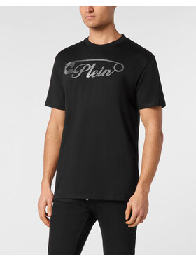 PHILIPP PLEIN PHILIPP PLEIN Tričko 24669 Čierna Regular Fit