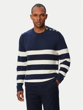 Tommy Hilfiger Tommy Hilfiger Maglione Breton MW0MW43502 Blu scuro Regular Fit