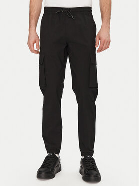 Resteröds Resteröds Jogger nohavice 8231 6225 Čierna Regular Fit