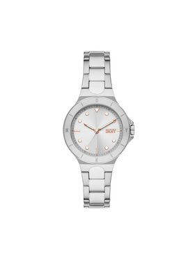 DKNY DKNY Zegarek Chambers NY6641 Srebrny