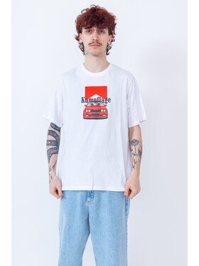 Kamuflage Kamuflage T-Shirt Beemer 2.0 Biały Relaxed Fit