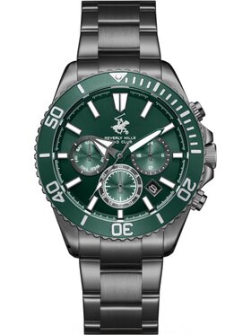 Beverly Hills Polo Club Beverly Hills Polo Club Zegarek BP3721X.070 Zielony