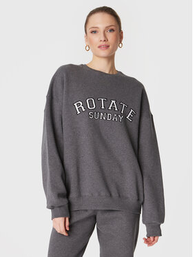 ROTATE ROTATE Sweatshirt Iris Crewneck RT2033 Grau Oversize