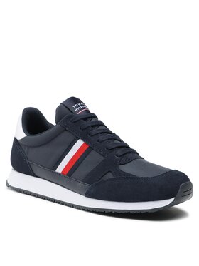 Tommy Hilfiger Tommy Hilfiger Sneakers Runner Lo Vintage Mix FM0FM03431 Dunkelblau