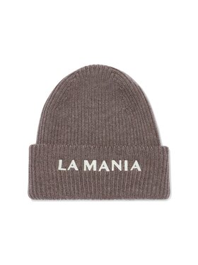 La Mania La Mania Berretto MERINOWOOL HAT 2 Marrone