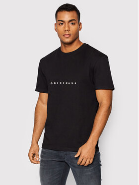 Jack&Jones Jack&Jones Tricou Copenhagen 12176780 Negru Relaxed Fit