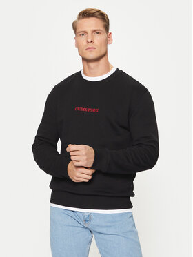 Guess Jeans Guess Jeans Felpa M4YQ19 K9V31 Nero Regular Fit