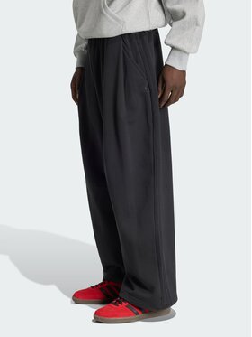 adidas adidas Spodnie materiałowe 168934 Czarny Loose Fit