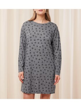 Triumph Triumph Koszula nocna Endless Comfort NDK LSL 36 Szary Relaxed Fit