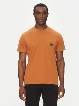 Quiksilver Quiksilver Tričko EQYZT08035 Hnedá Regular Fit
