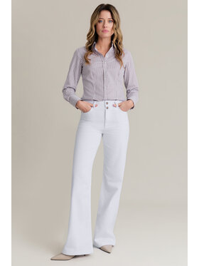 Lancerto Lancerto Jeansy Callisto SP113226000013 Biały Regular Fit
