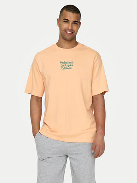 Only & Sons Only & Sons T-shirt Kenny 22028736 Ružičasta Relaxed Fit