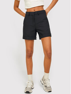 JJXX JJXX Šortky z materiálu Mary 12213192 Černá Regular Fit