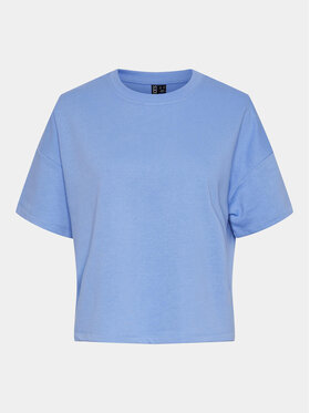 Pieces Pieces T-Shirt Chilli Summer 17118870 Niebieski Loose Fit