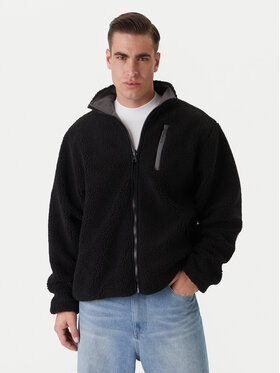 PROSTO. PROSTO. Kurtka przejściowa Reverse Jacket Sherpa KL252MOUT2102 Czarny Regular Fit