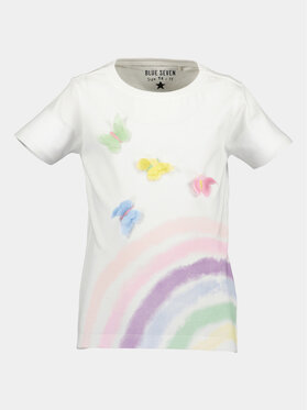 Blue Seven Blue Seven T-shirt 702301 X Bijela Regular Fit