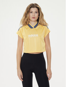 adidas adidas T-Shirt Tiro Summer IS0726 Κίτρινο Slim Fit