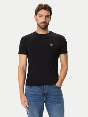 Guess Guess T-shirt U6BM01 K5385 Crna Regular Fit