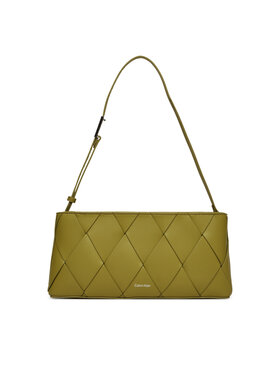 Calvin Klein Calvin Klein Torebka Ck Woven Elongated Shoulder Bag K60K612992 Żółty