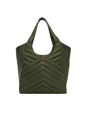 PINKO PINKO Handtasche Tote Bag Puzzle 104536 A1EU Z99Q Grün