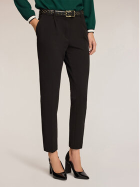 Motivi Motivi Pantaloni di tessuto P189Q003742N033 Nero Regular Fit