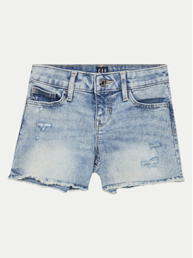 Gap Gap Джинсові шорти 603115-00 Голубий Regular Fit